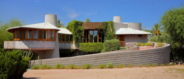 Frank Lloyd Wright David and Gladys Wright house Phoenix Arizona 1952